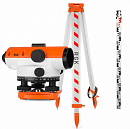 Комплект 3в1: нивелир RGK C-20 + штатив, рейка 5м Комплект 3в1: нивелир RGK C-20 + штатив, рейка 5м