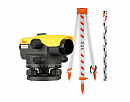 Комплект оптический нивелир Leica NA 320 штатив рейка - 3 в 1
